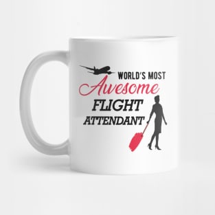 Flight Attendant - World's most awesome flight attendant Mug